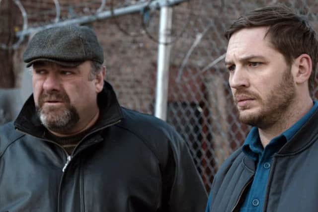 Undated Film Still Handout from The Drop.Pictured: James Gandolfini as Cousin Marv and Tom Hardy As Bob Saginowski. See PA Feature FILM Film Reviews. Picture credit should read: PA Photo/Handout/Fox UK. WARNING: This picture must only be used to accompany PA Feature FILM Film Reviews.