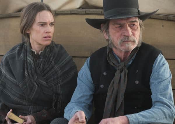 Undated Film Still Handout from The Homesman. Pictured: Hilary Swank and Tommy Lee Jones. See PA Feature FILM Film Reviews. Picture credit should read: PA Photo/Handout/Entertainment One/Dawn Jones. WARNING: This picture must only be used to accompany PA Feature FILM Film Reviews.