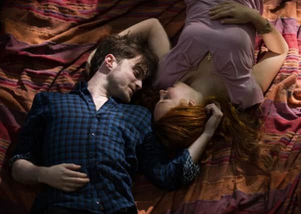 Undated Film Still Handout from Horns. Pictured: Daniel Radcliffe as Ig Perrish and Juno Temple as Merrin Williams. See PA Feature FILM Film Reviews. Picture credit should read: PA Photo/Handout/Lionsgate. WARNING: This picture must only be used to accompany PA Feature FILM Film Reviews .