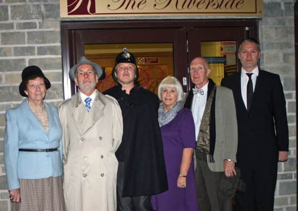 The Rossendale Players' "Murdered to Death" cast