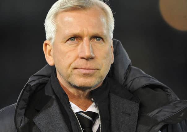 Newcastle United's Manager Alan Pardew

Photographer Dave Howarth/CameraSport

Football - Barclays Premiership - Burnley v Newcastle United - Tuesday 2nd December 2014 - Turf Moor - Burnley

© CameraSport - 43 Linden Ave. Countesthorpe. Leicester. England. LE8 5PG - Tel: +44 (0) 116 277 4147 - admin@camerasport.com - www.camerasport.com