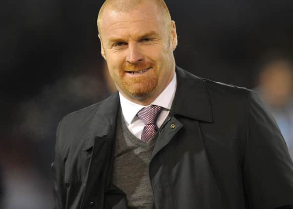 Burnley's Manager Sean Dyche on his 100th game in charge 

Photographer Dave Howarth/CameraSport

Football - Barclays Premiership - Burnley v Newcastle United - Tuesday 2nd December 2014 - Turf Moor - Burnley

© CameraSport - 43 Linden Ave. Countesthorpe. Leicester. England. LE8 5PG - Tel: +44 (0) 116 277 4147 - admin@camerasport.com - www.camerasport.com