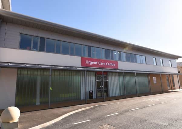 £9m. BUILDING:The new Urgent Care centre (S)