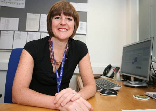 Amanda Melton who is the new principal of Nelson and Colne College.