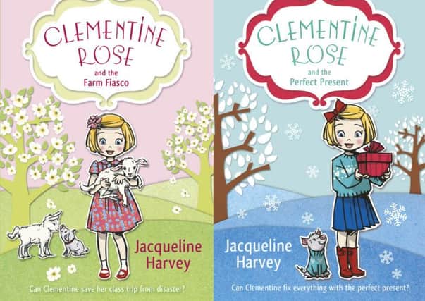 Clementine Rose and the Farm Fiasco and Perfect Present by Jacqueline Harvey