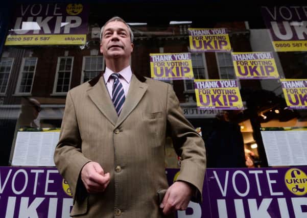 UKIP leader Nigel Farage. Photo: Stefan Rousseau/PA Wire