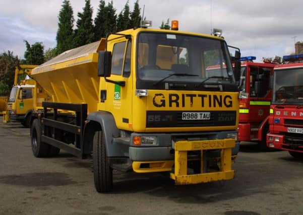 On target: Gritters have been kept busy this winter