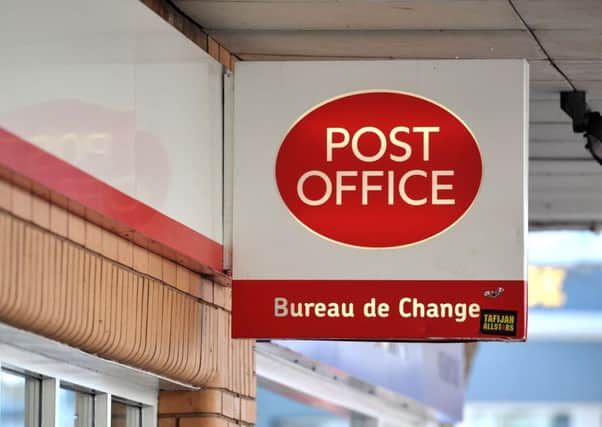 Post Office branch. Photo: Tim Ireland/PA Wire