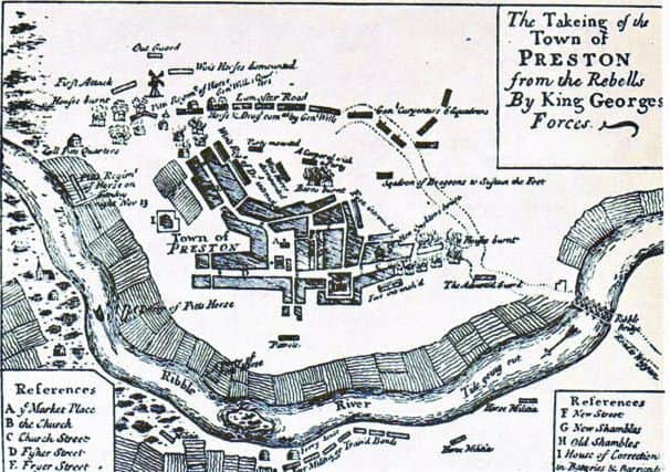 Military dispositions, Preston 1715 (s)