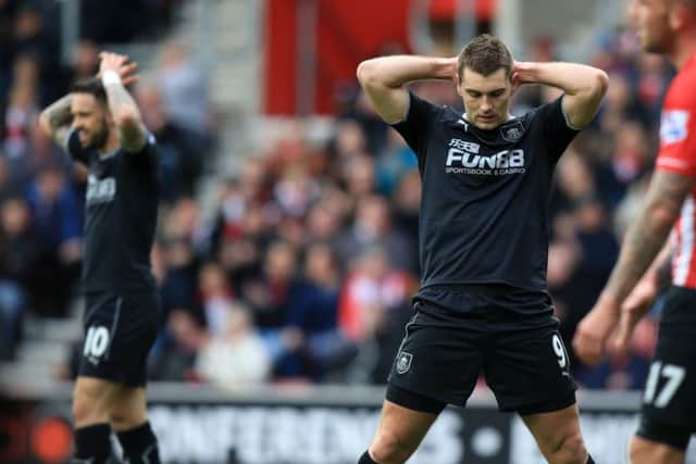 Sam Vokes was guilty of missing two gilt-edged chances