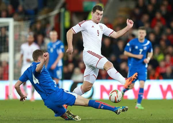 Sam Vokes is hoping to pull on the Wales jersey again on Saturday