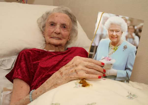 Marsden Grange Care Home resident Jessie Reece celebrates her 100th birthday.