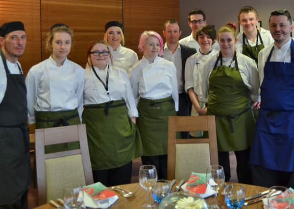 Seafood Pub Company chefs meet students at Nelson & Colne College (s)