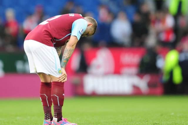 Kieran Trippier feels the pain of defeat at the final whistle