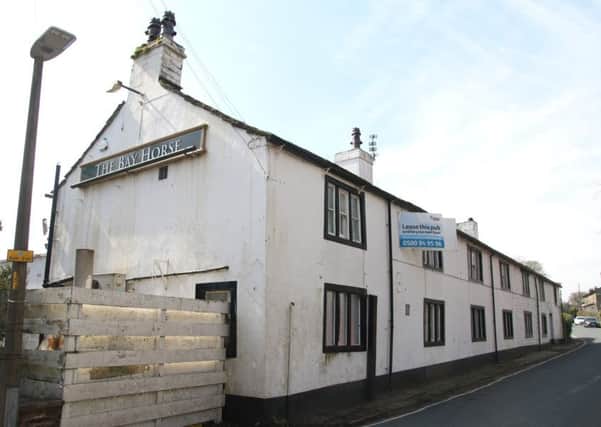 The Bay Horse pub in Fence for which a planning application has been submitted.