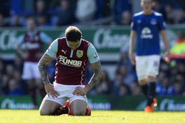 Danny Ings feels the pain of defeat