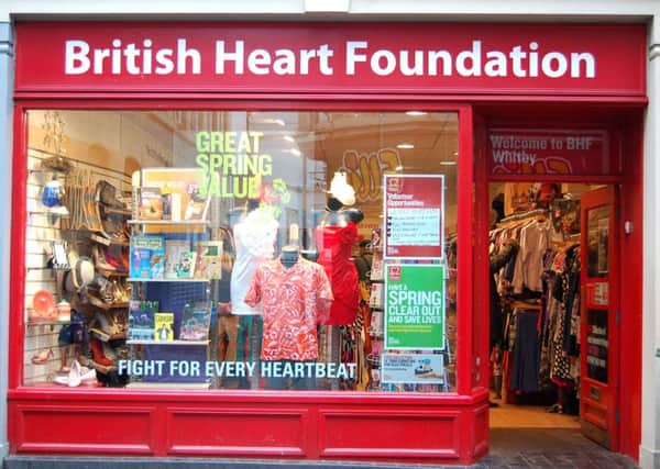 British Heart Foundation Shop. Picture Kathryn Bulmer.