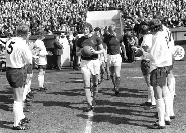 Martin Dobson was the last Claret to play for England