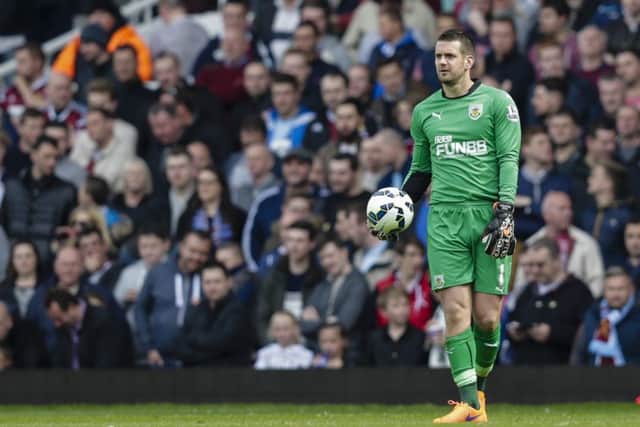Tom Heaton has been a stand-out performer for the Clarets this season