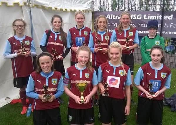 Burnley Girls Under 14s at Egerton