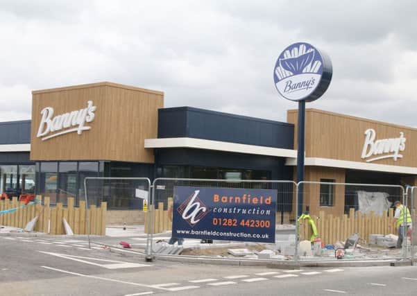 The new Banny's drive-thru fish and chip shop in Trafalgar Street which is due to open soon.