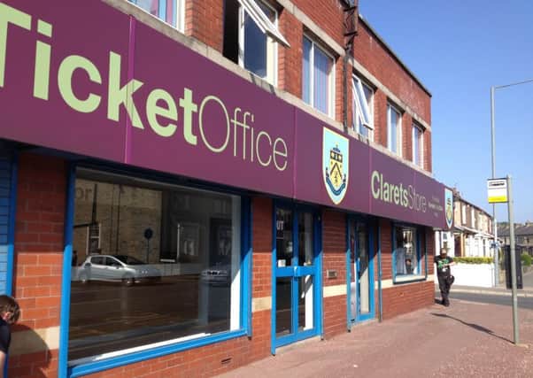 The existing Clarets Store is being replaced