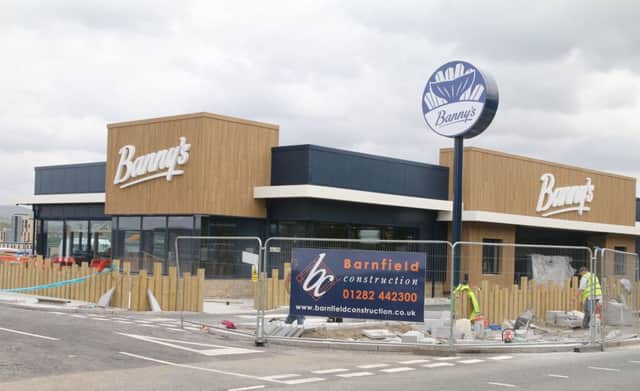 The new Banny's drive-thru fish and chip shop on Trafalgar Street which is due to open soon.