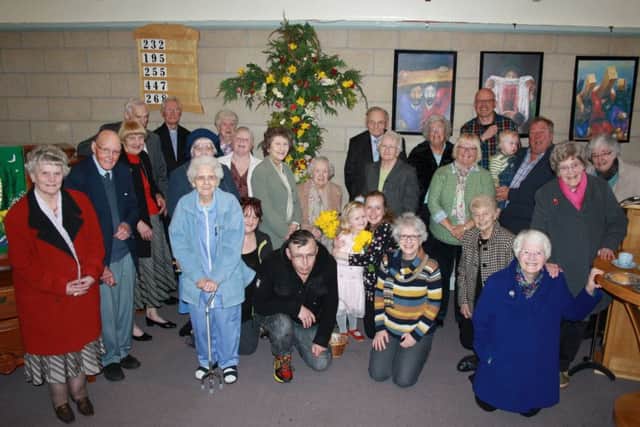 The Nelson URC congregation at Easter this year. (S)