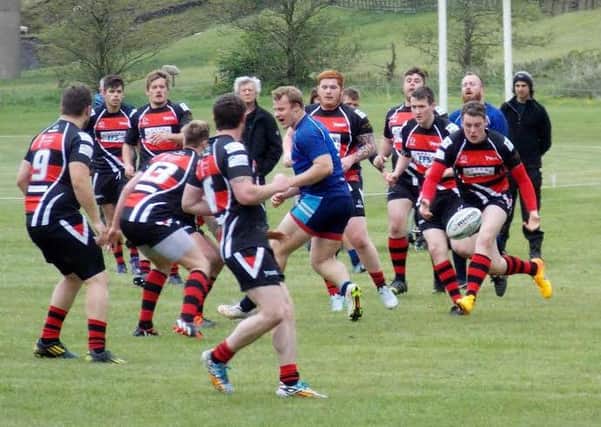 Burnley and Pendle Lions in action against Littleborough