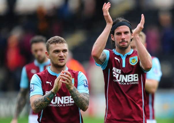 George Boyd is hoping Kieran Trippier will stay with the Clarets