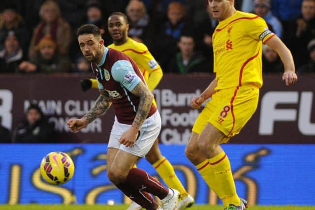 Danny Ings and Steven Gerrard faced off against each other at Turf Moor on boxing day