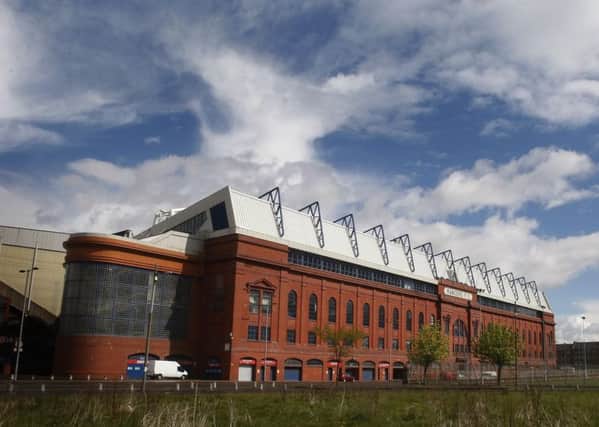 Burnley will travel to Ibrox