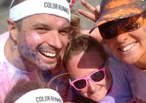 Calico employees after the Color Run