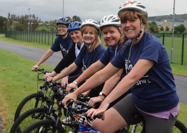 Some of the college ladies preparing for their cycle (S)