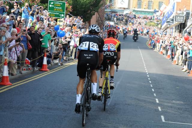 The crowds offer up support to riders in the 2014 Tour of Britain. (S)