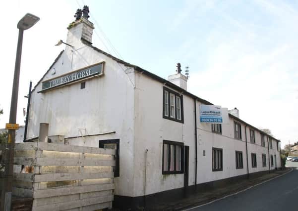 The Bay Horse pub in Fence for which a planning application has been submitted.