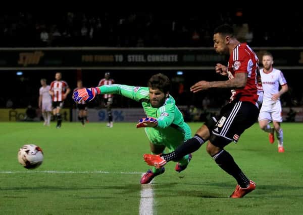 Burnley are lining up a move for Brentford's Andre Gray