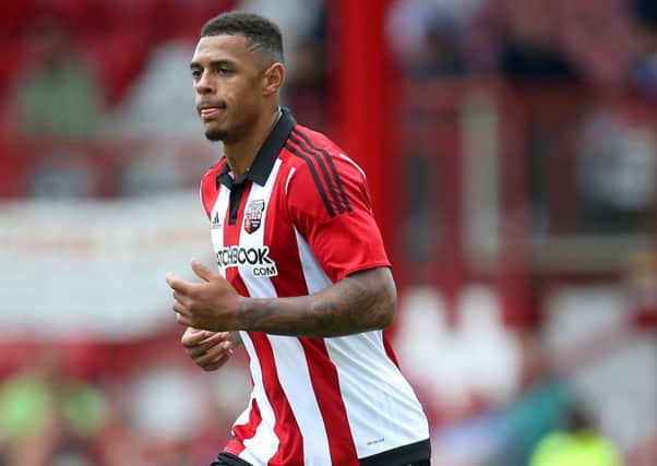 File photo dated 25-07-2015 of Andre Gray. PRESS ASSOCIATION Photo. Issue date: Tuesday August 18, 2015. Brentford striker Andre Gray could be set for a big-money move to Bristol City. See PA story SOCCER Bristol City. Photo credit should read Jed Leicester/PA Wire