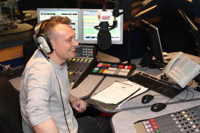 Darren Milby, presenter with The Bay radio