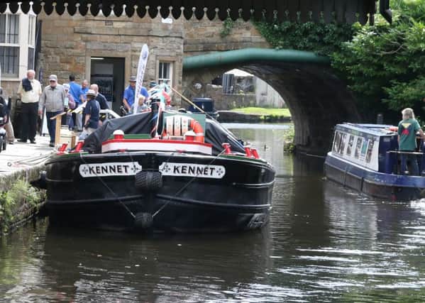 The Kennet at the canal festival.