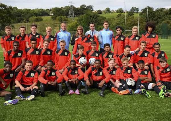Footballers at Nelson and Colne College selected for Burnley FC Shadow Squad programme