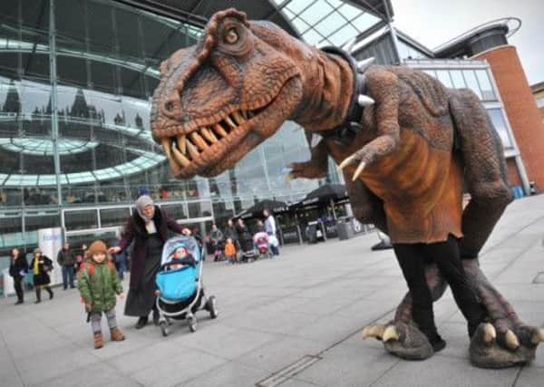 Dinosaur to visit Burnley ... watch out!
