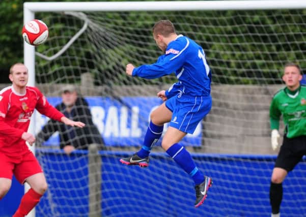 Kieron Pickup scored a hat-trick for Padiham in their 5-1 win against Winsford United on Saturday