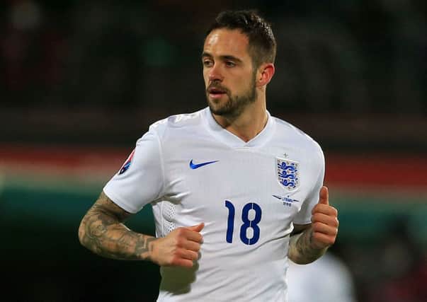 Danny Ings made his England debut tonight