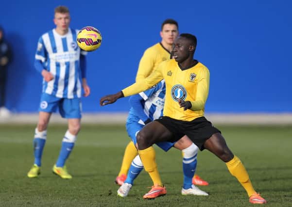 Daniel Agyei was signed for the development squad in the summer from AFC Wimbledon