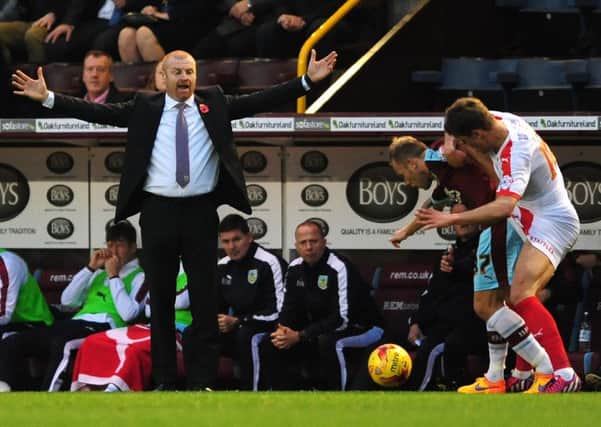 Burnley boss Sean Dyche is always on the lookout for ways to improve