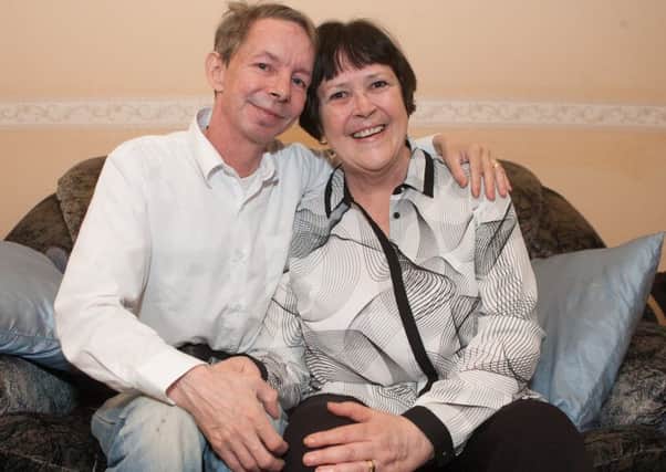 Paul and Jane Barrett who met at Emmaus and have now got married.