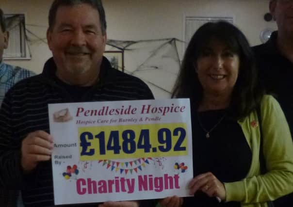 St Andrews Bowling CLub raise money for Pendleside Hospice