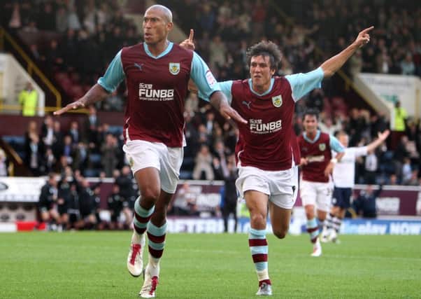 Chris Iwelumo and Jack Cork celebrate Burnley's third goal of the game.


PHOTOS BY ANDREW SMITH