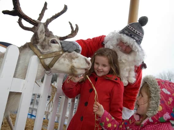 Father Christmas and his reindeer are to visit Clitheroe Tesco